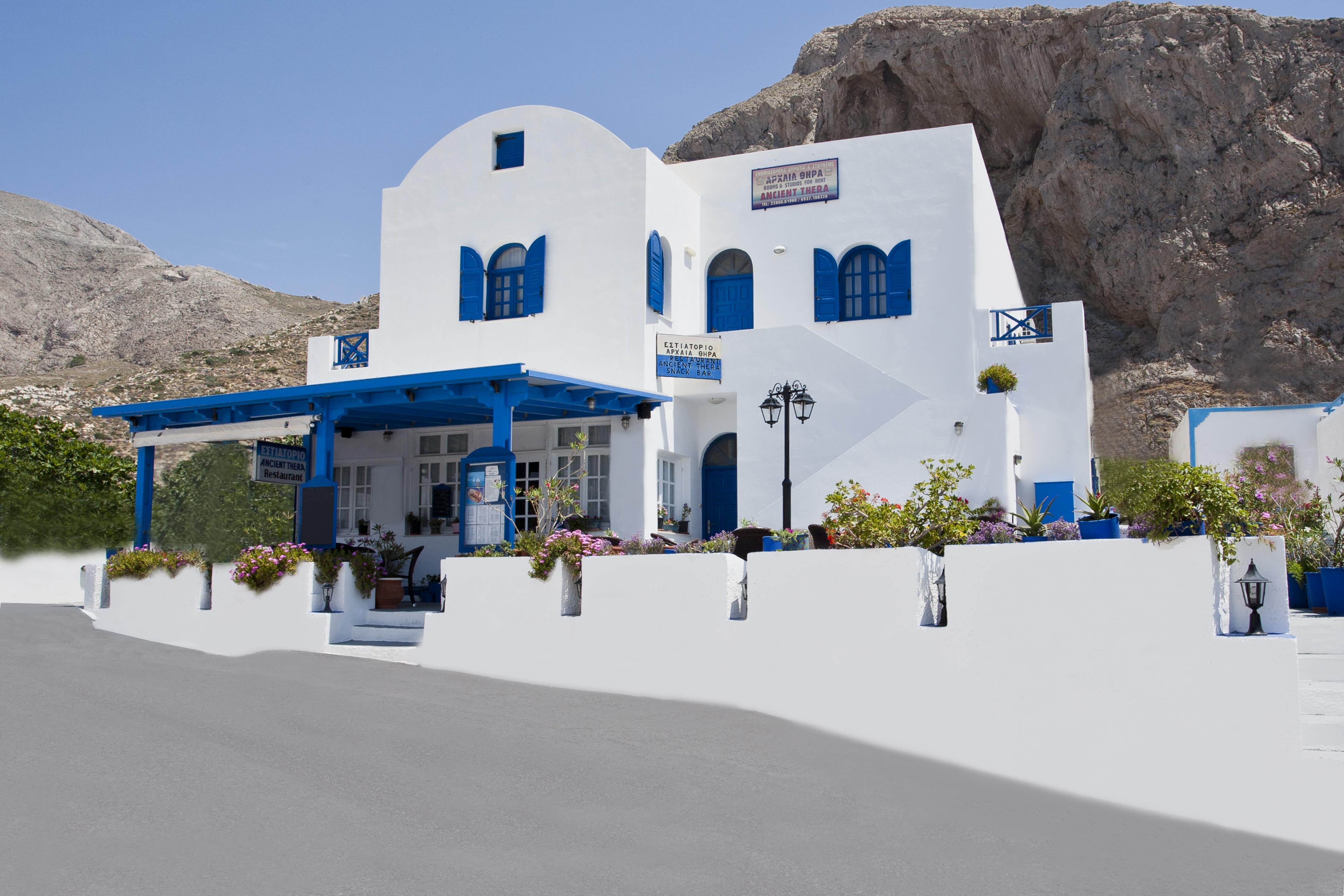 Ancient Thera Studios เปริสซา ภายนอก รูปภาพ